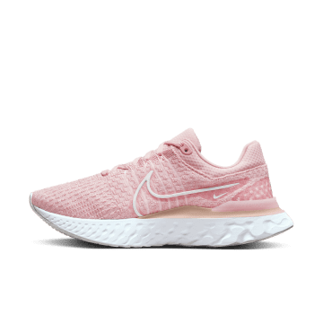 Nike React Infinity Run Flyknit 3 (straat) Roze (DD3024-600)