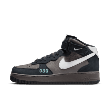Nike Air Force 1 Mid “Berlin” Cave Stone / White / Off Noir / Washed Teal (DR0296-200)