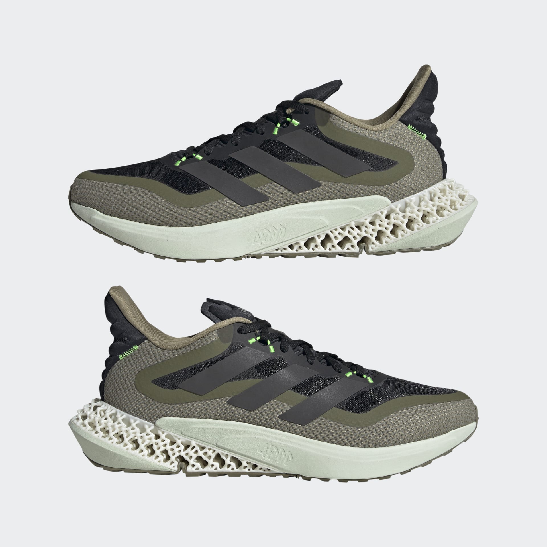 adidas adidas 4DFWD Pulse 2 Running Core Black / Night Metallic / Focus Olive (GX9280)