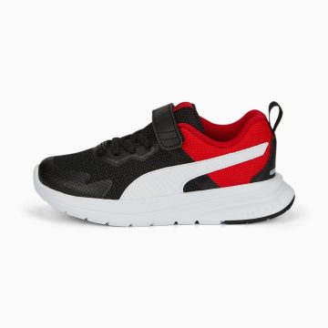 Puma Evolve Run mesh met alternatieve sluiting Wit/Zwart (386239-01)