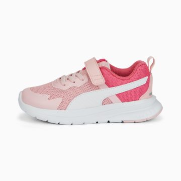 Puma Evolve Run mesh met alternatieve sluiting Wit/Bruin (386239-03)