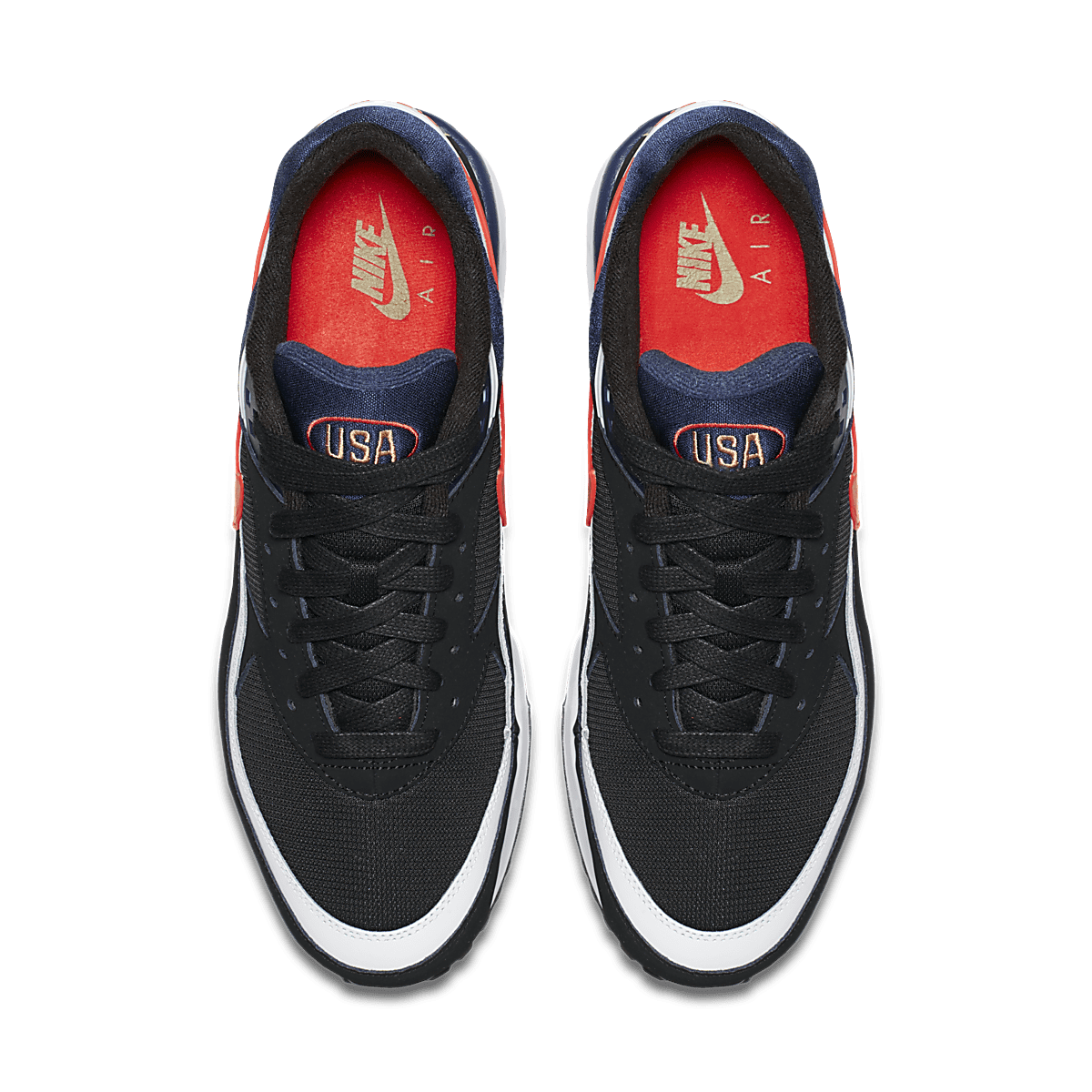 Nike Air Max BW Black/Crimson-Midnight Navy-White (819523-064)