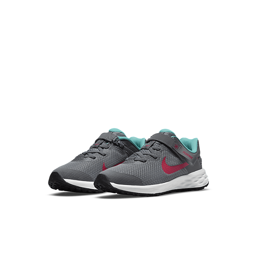 Nike Revolution 6 FlyEase Eenvoudig aan en uit te trekken Grijs (DD1114-006)