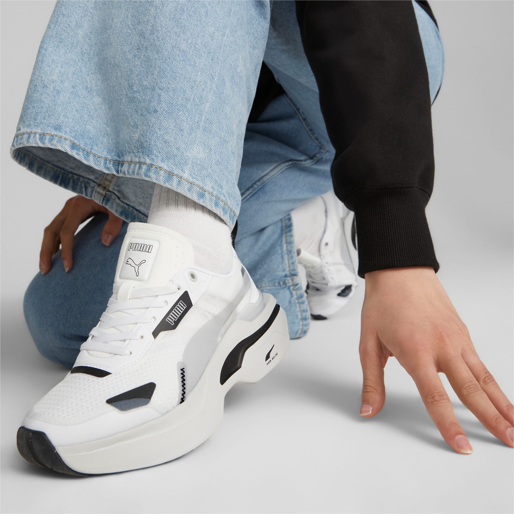 Puma Kosmo Rider Wit/Grijs (383113-06)