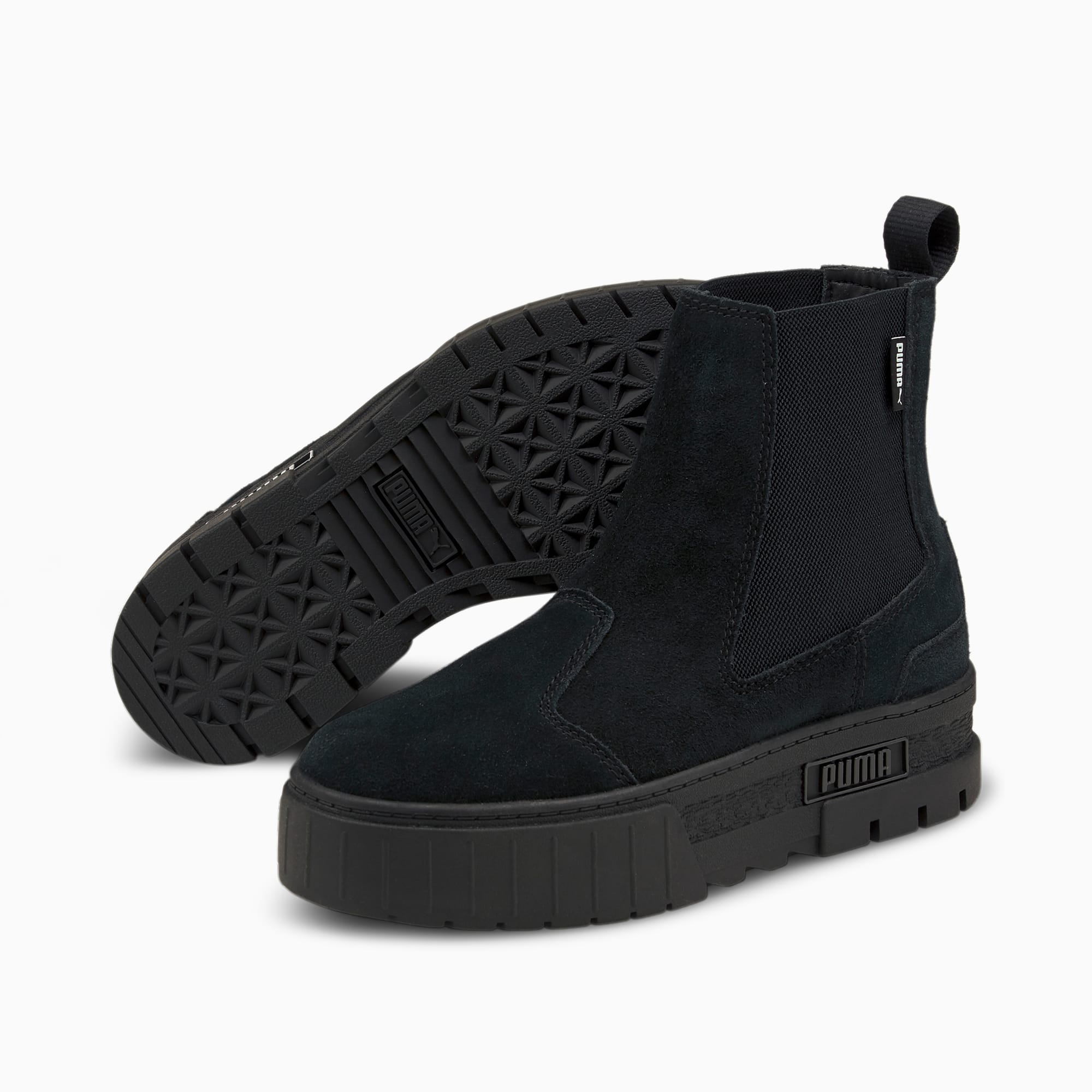 Puma Mayze Chelsea Suede schoenen Zwart (382829-01)