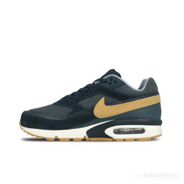 Nike Air Max BW Armory Navy/Gum Yellow (819523-401)