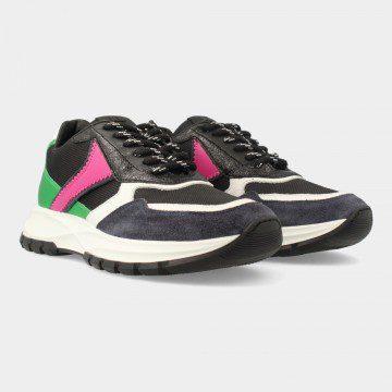 Red-Rag Sneakers Groen / Roze / Wit / Zwart (76962-899)