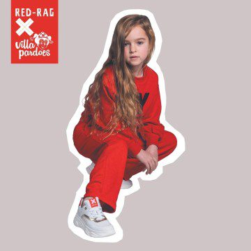 Red-Rag Sneakers Goud / Rood / Wit (13188-199)