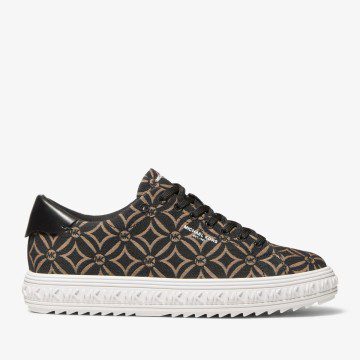 Michael Kors MK Grove Logo Jacquard Sneaker – Husk Multi (43F2GVFS1Y-8179)