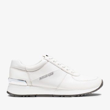 Michael Kors MK Allie Leather Sneaker – Optic White (43R5ALFP3L-1999)