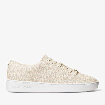 Michael Kors MK Keaton Logo Sneaker – Vanilla (43R5KTFP1B-0150)