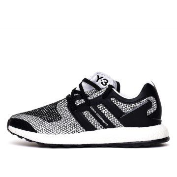 Adidas Y3 Yohji Yamamoto Y-3 Pure Boost ZG Knit White Core Black Reflective (CP9888)