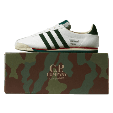 Adidas x C.P. Company Italia Spezial White Green (GV7659)