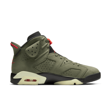 Air Jordan 6 x Travis Scott Cactus Jack Medium Olive (CN1084-200)