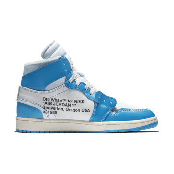 Air Jordan x Off White 1 Powder Blue (UNC) (AQ0818-148)