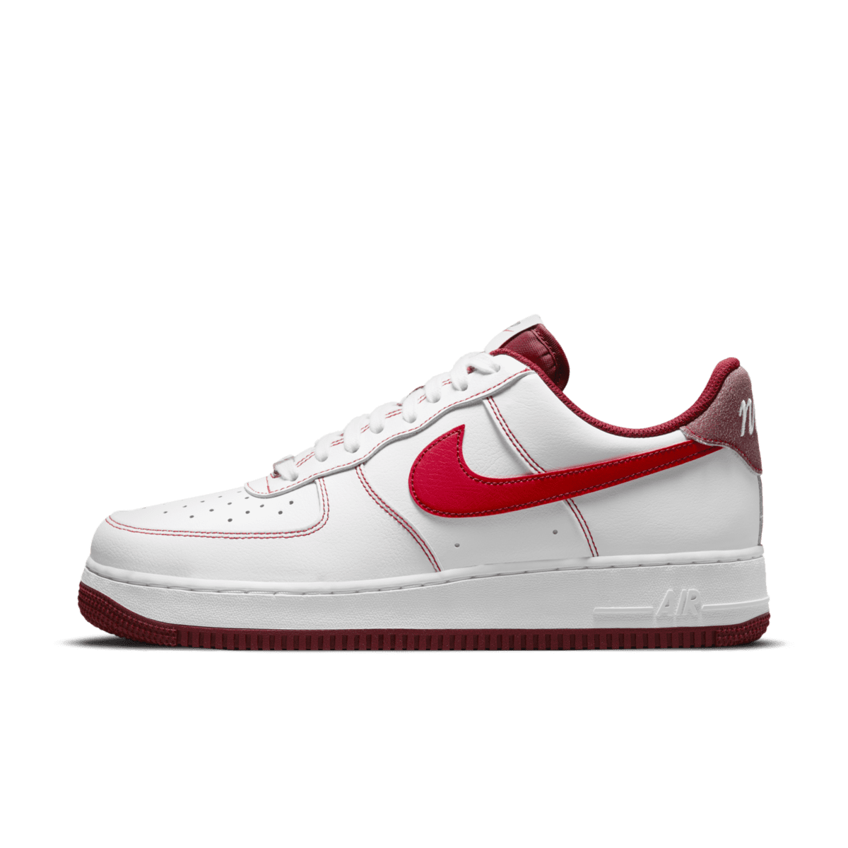 Nike Air Force 1 07 White Team Red - First Use (DA8478-101)