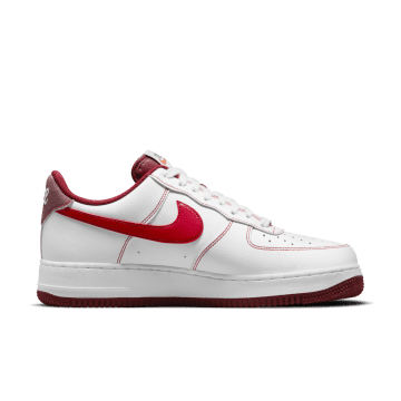 Nike Air Force 1 07 White Team Red – First Use (DA8478-101)