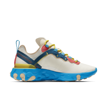 Nike Womens React Element 55 Light Creme (BQ2728-201)