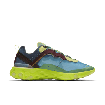 Nike x Undercover React Element 87 Electric Yellow (BQ2718-400)