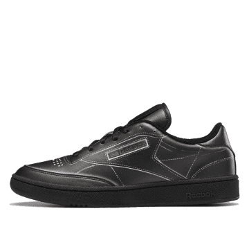 Reebok x Maison Margiela Project 0 Club C Trompe L Oeil Black (H02361)