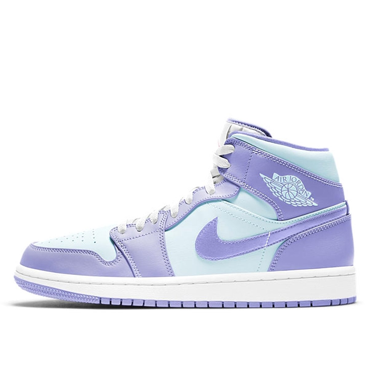 Air Jordan 1 Mid Purple Aqua (554724500)