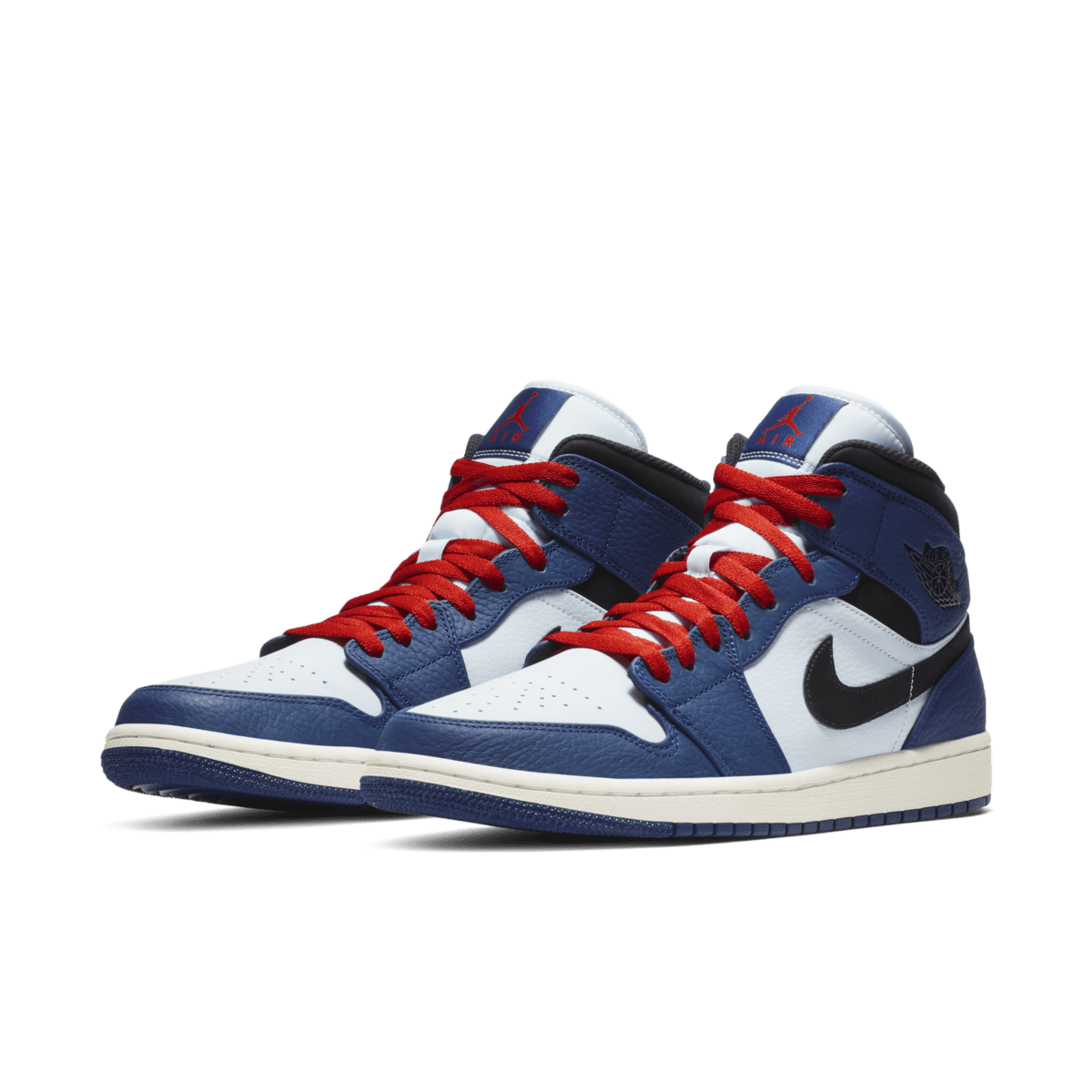 jordan 1 mid deep royal blue black