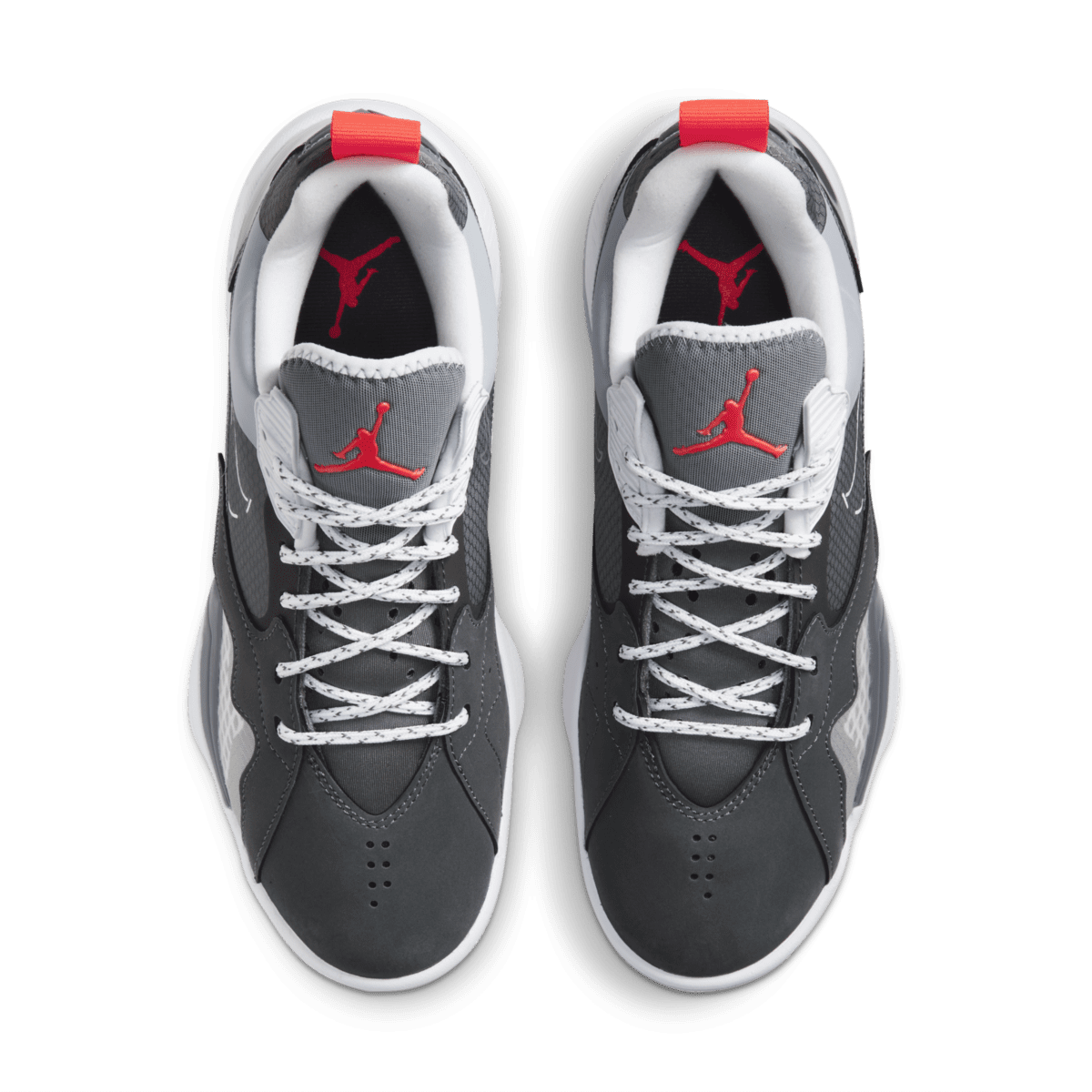 jordan zoom 92 dark smoke grey gym red
