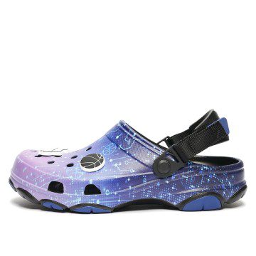 Crocs x Space Jam Classic All-Terrain Clog Black Purple (207424-90H)
