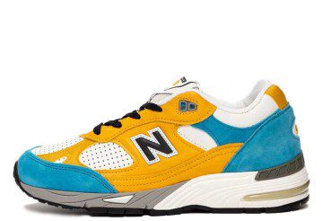 New Balance x SNS 991 Perforated Pack Yellow Blue (M991EF)