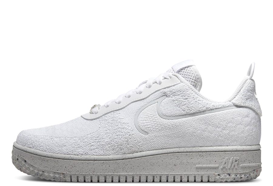 Nike Air Force 1 Crater Flyknit Triple White (DM0590-100)