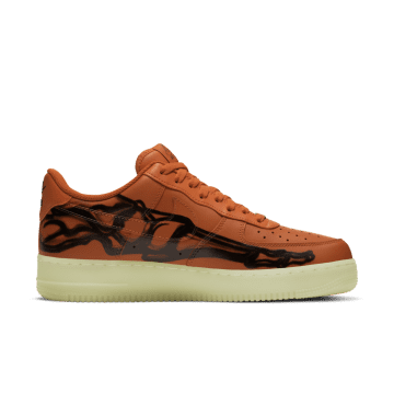 Nike Air Force 1 Low Orange Skeleton (CU8067-800)