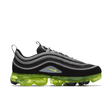 Nike Air VaporMax 97 Japan (Black/Volt-Metallic Silver-White) (AJ7291-001)