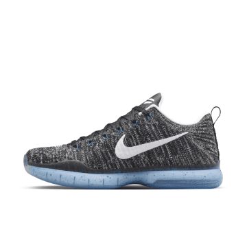 Nike Kobe 10 Elite Low HTM Shark Jaw (White Black) (805937-101)