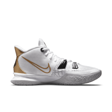 Nike Kyrie 7 White Black Gold (CQ9326-101)