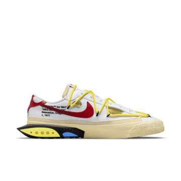Nike x Off-White Blazer Low White and University Red (DH7863-100)
