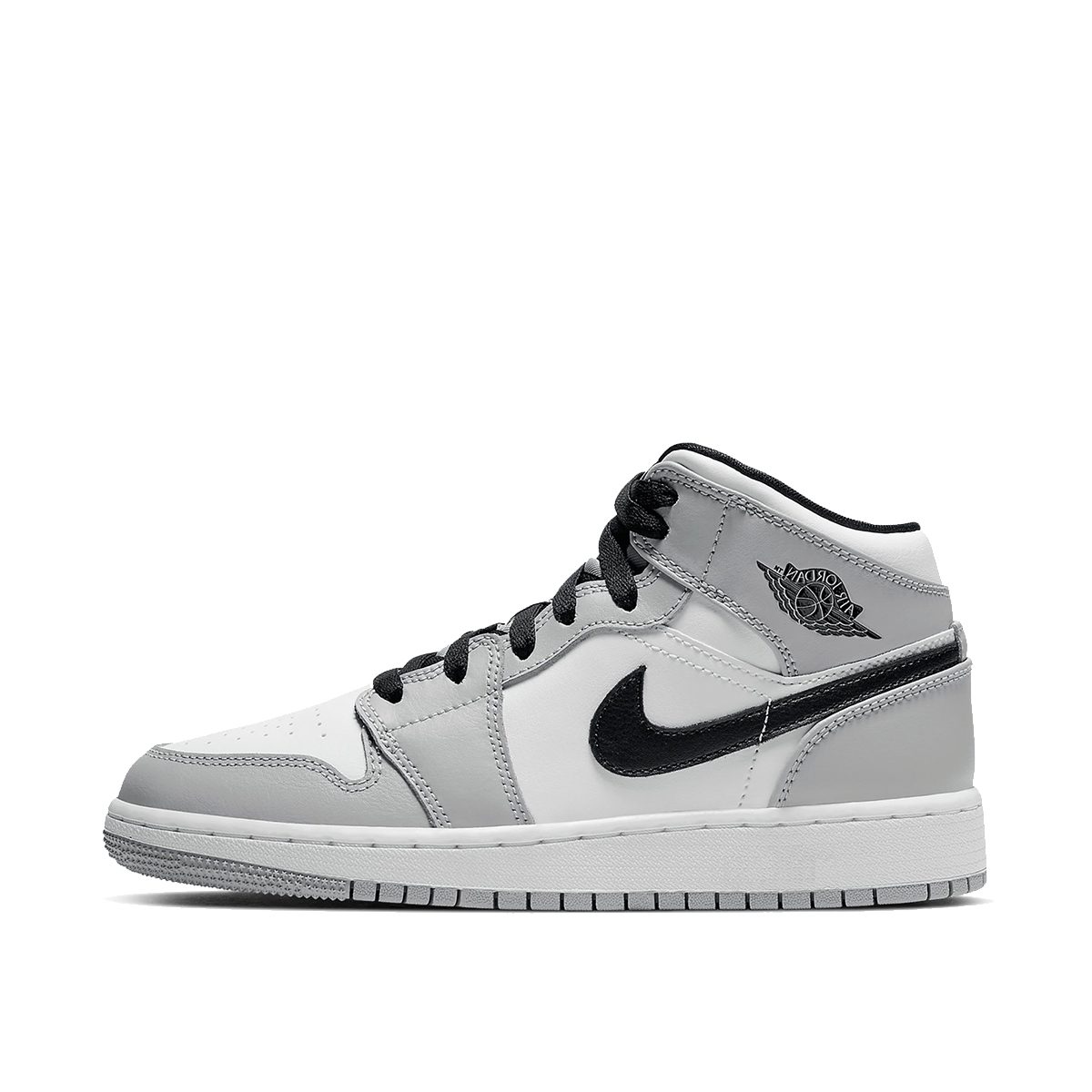 jordan 1 mid light smoke grey size 7