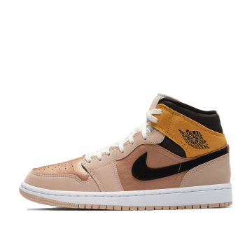Air Jordan 1 Mid SE WMNS Particle Beige Bronze Toe (DD2224-200)