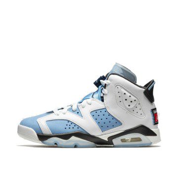 Air Jordan 6 Retro UNC White (GS) (384665-410)