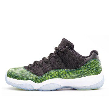 Air Jordan 11 Retro Low Green Snakeskin (528895-033)