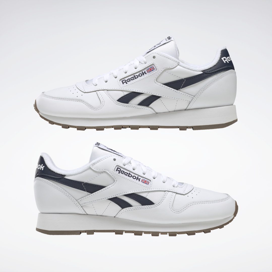 Reebok Classic Leather Schoenen Cloud White / Cloud White / Vector Navy