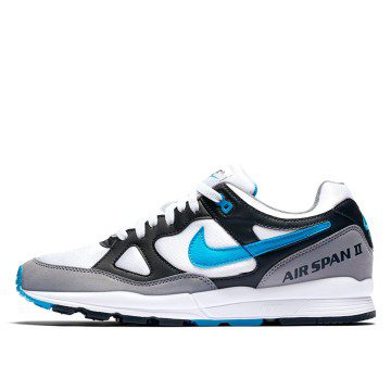Nike Air Span II 2 Black/Laser Blue/Dust White 2018 (AH8047-001)