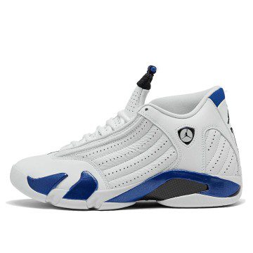 Air Jordan 14 Retro White Hyper Royal (487471-104)