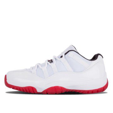 Air Jordan 11 Retro Low White Red (528895-101)