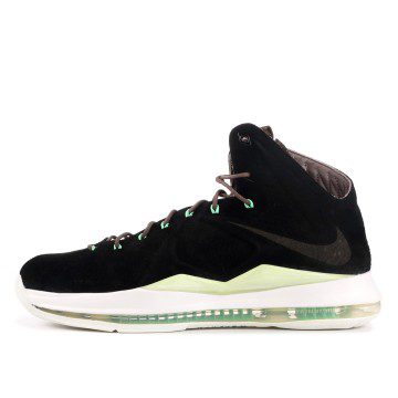 Nike LeBron X 10 EXT Black Suede (607078-001)