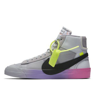 Nike x Off White Blazer Mid Serena Williams Wolf Grey The Queen (AA3832-002)