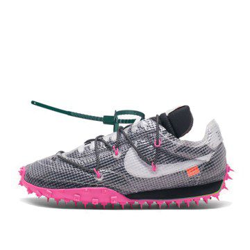 Nike x Off-White Womens Waffle Racer Black Fuchsia (CD8180-001)