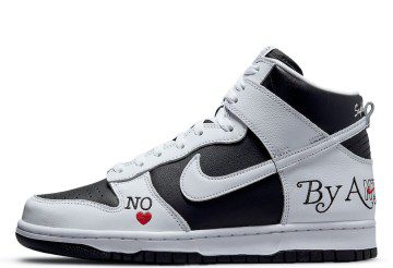 Nike x Supreme SB Dunk High By Any Means White (DN3741-002)