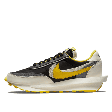 Nike x sacai UNDERCOVER LDWaffle Black Bright Citron (DJ4877-001)