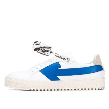 Off-White Arrows Low Top Sneaker White Blue (OMIA177E20LEA0010145)