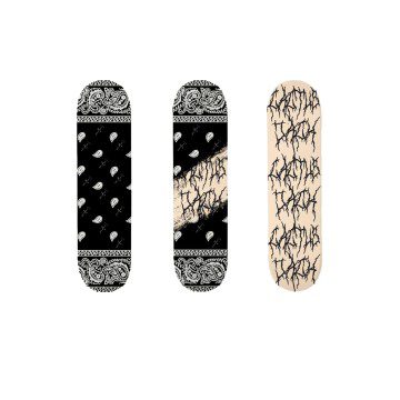 Travis Scott Cactus Jack Paisley Skate Deck (TRAVIS20)